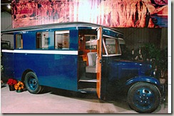 1931 Chevrolet Housecar used by movie star Mae West.